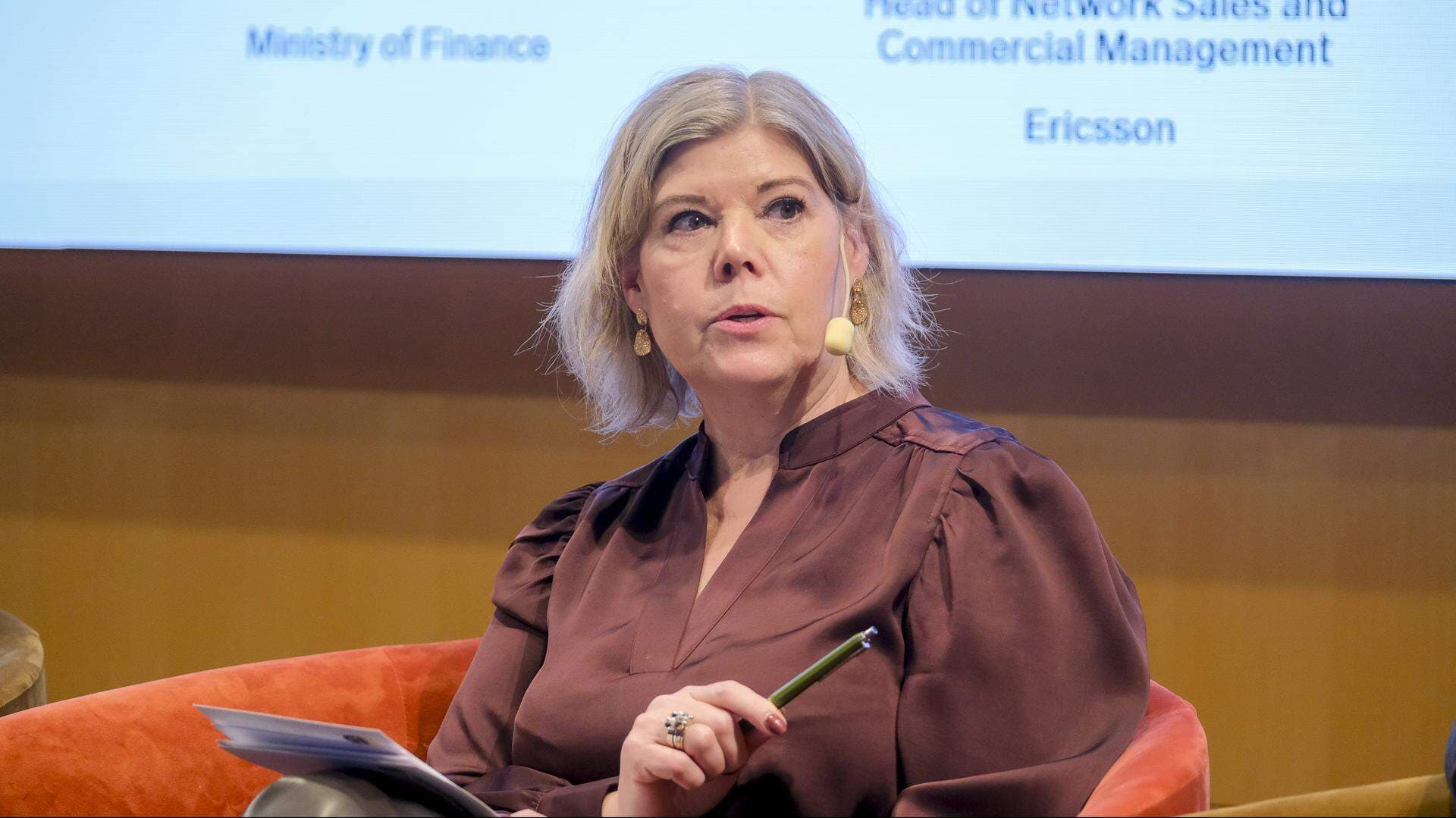 Johanna Lybeck Lilja, statssekreterare på Finansdepartementet.