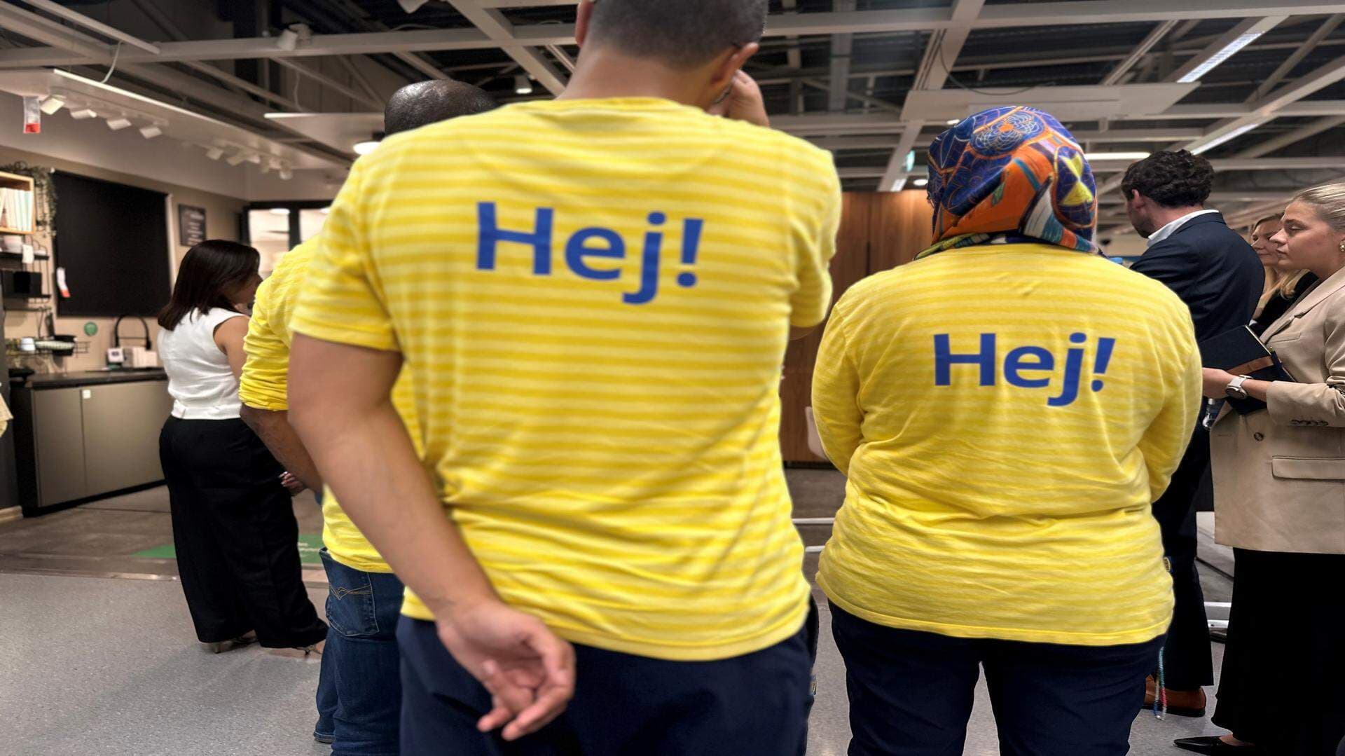 Besök på IKEA i Casablanca, som är det första företaget i Marocko som har infört föräldragledighet för fäder.