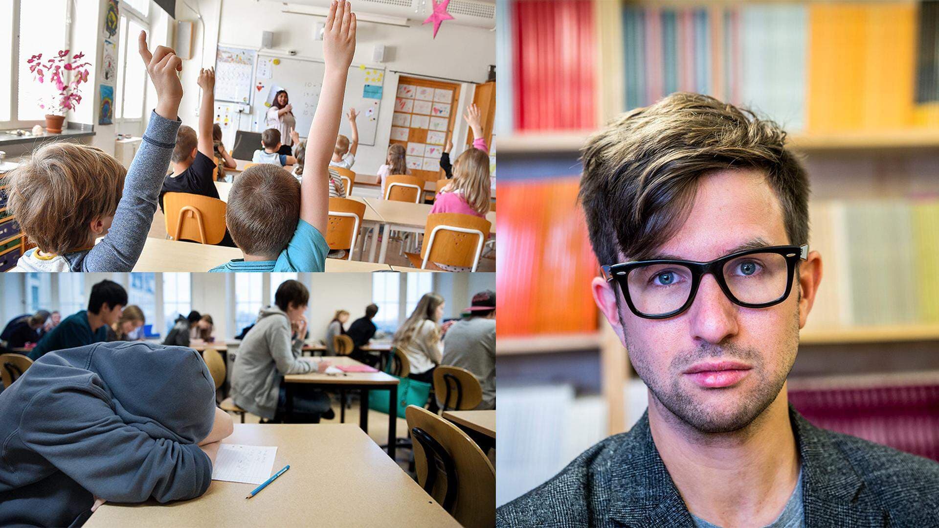 Skolforskaren Gabriel Heller Sahlgren vid Institutet för Näringslivsforskning.