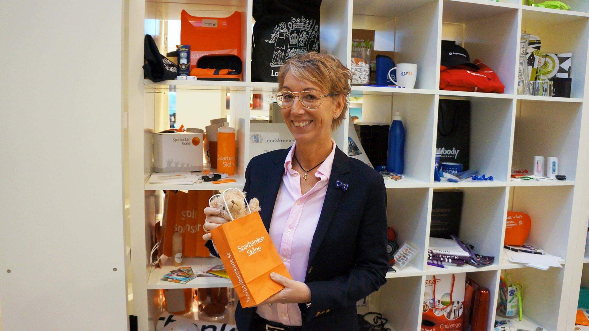Företagaren Ingela Engman på Felestad New Wave Profile AB.
