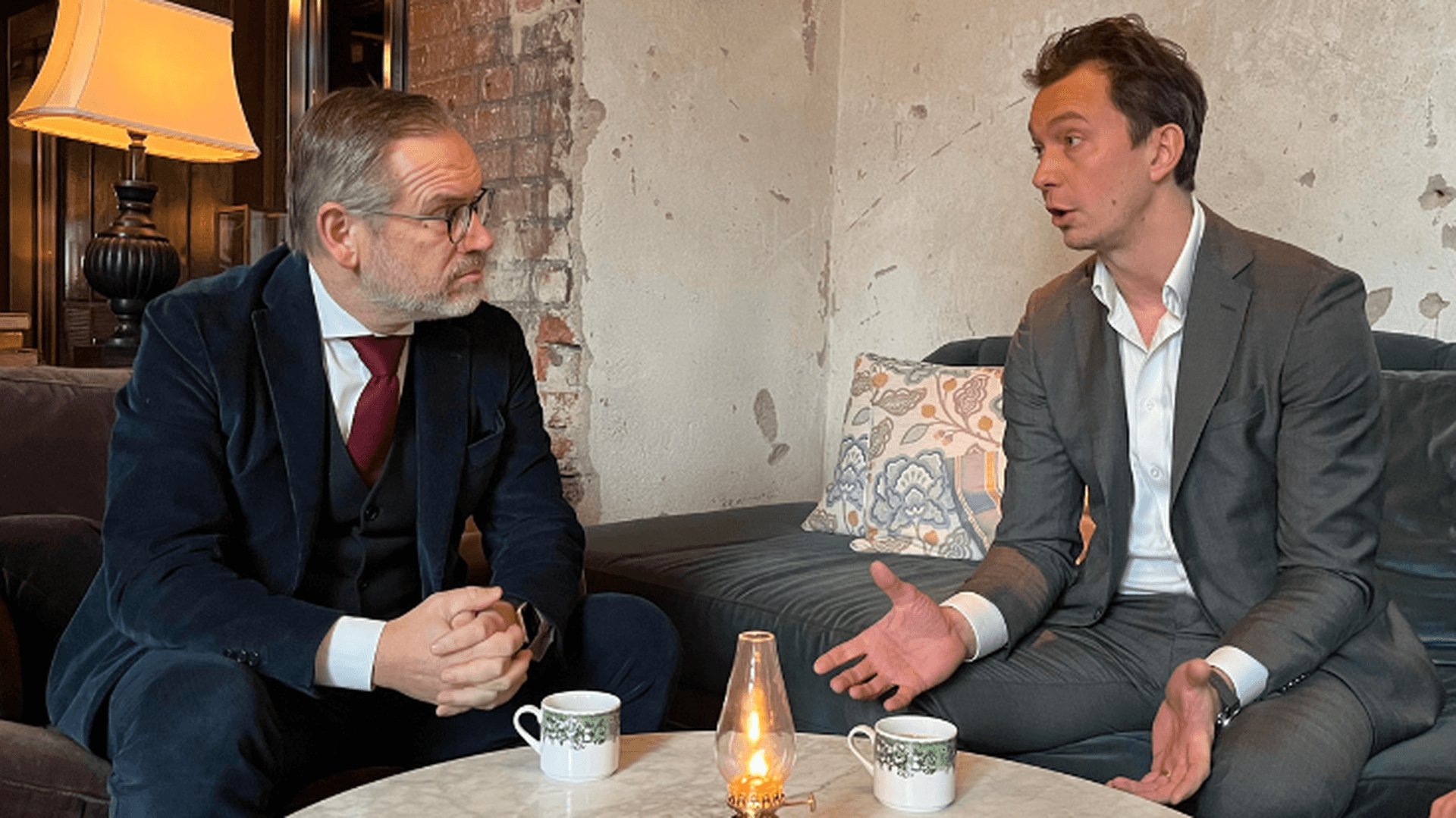 Jens Hedberg och Felix Fuchs