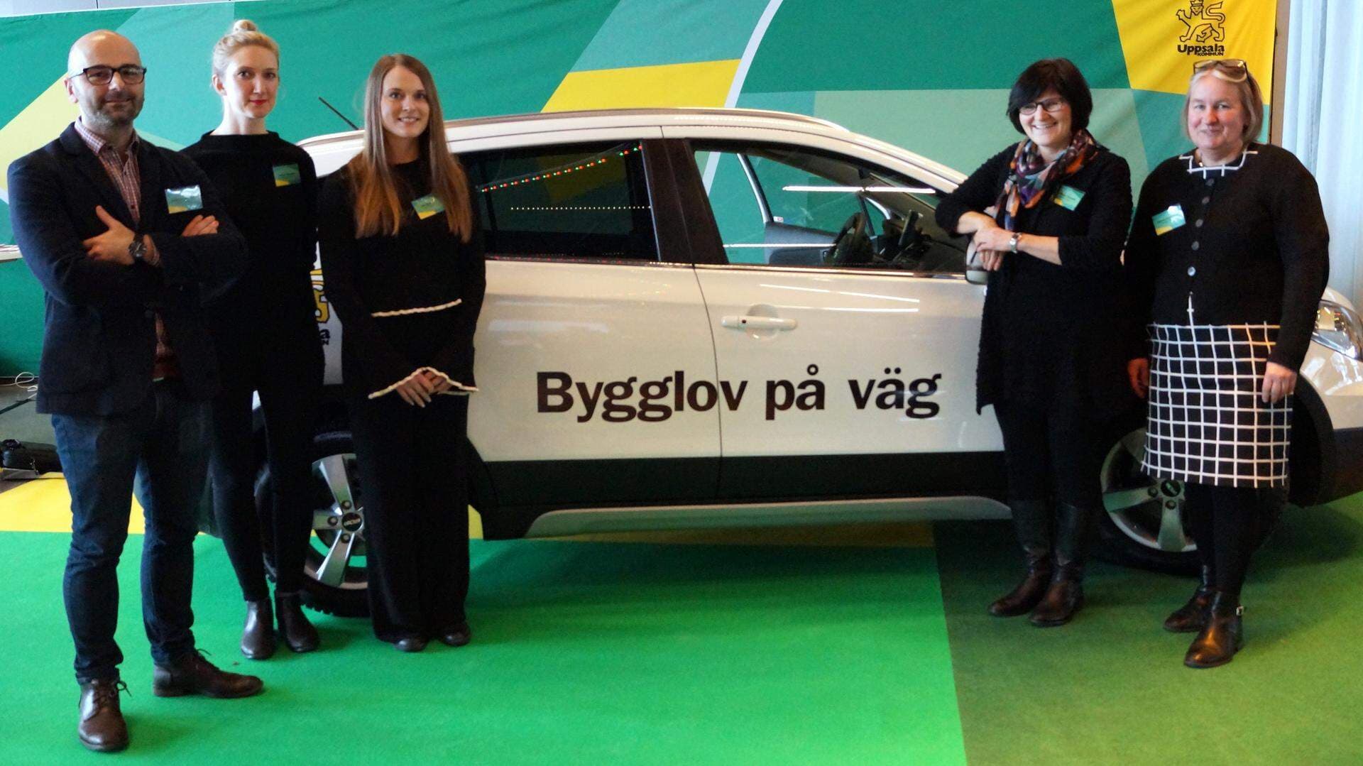 Uppsala kommuns "bygglovsbil"