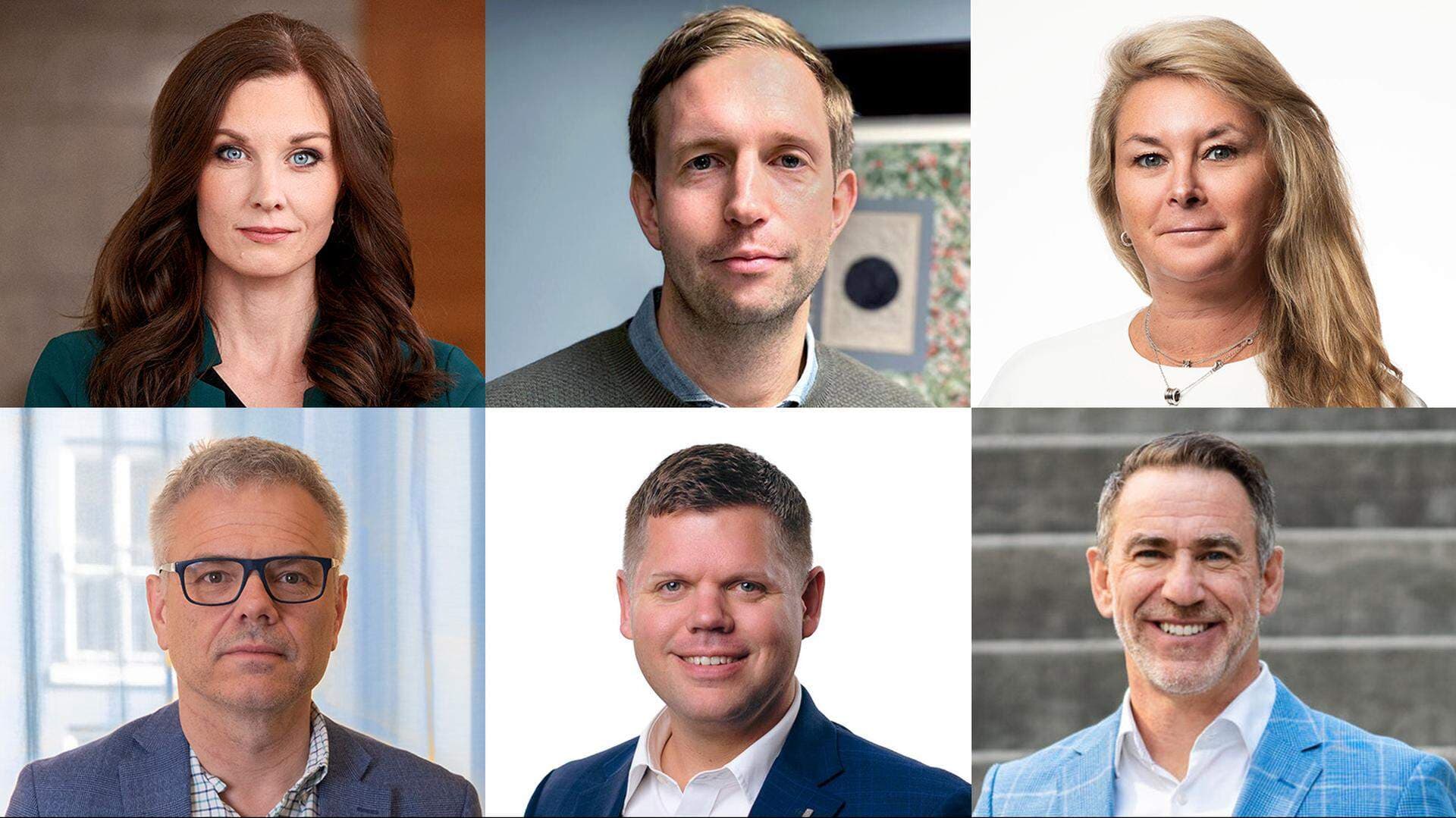 Camilla Georgsson, Teknikföretagen, Ulrik Hoffman, Ungdomsbarometern, Ulrika Wallén, Svenskt Näringsliv, Johan Kreicbergs, Sverige Ingenjörer, Johan Olsson, Svenskt Näringsliv, och Henric Johnson, Blekinge Tekniska Högskola.