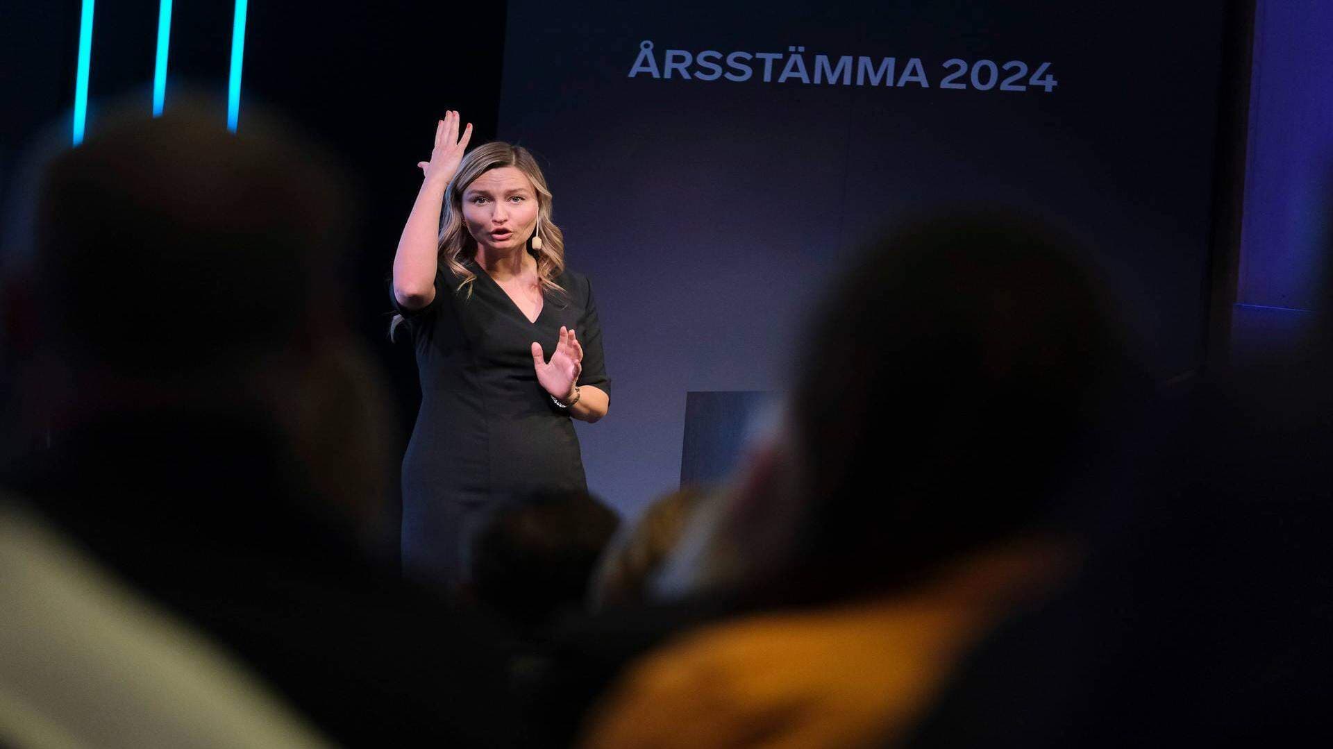 Energi- och näringsminister Ebba Busch.