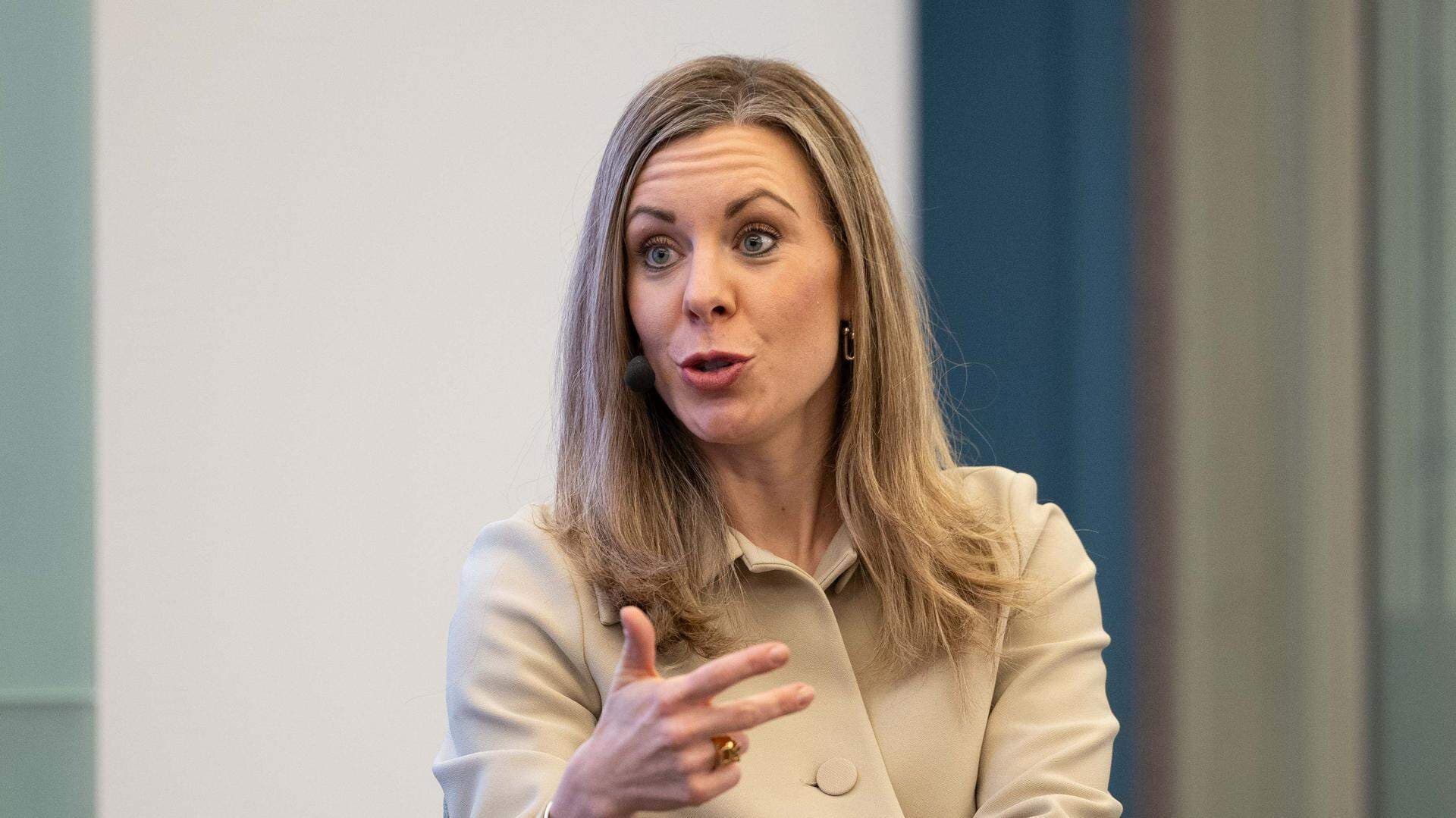 EU-minister Jessica Rosencrantz.