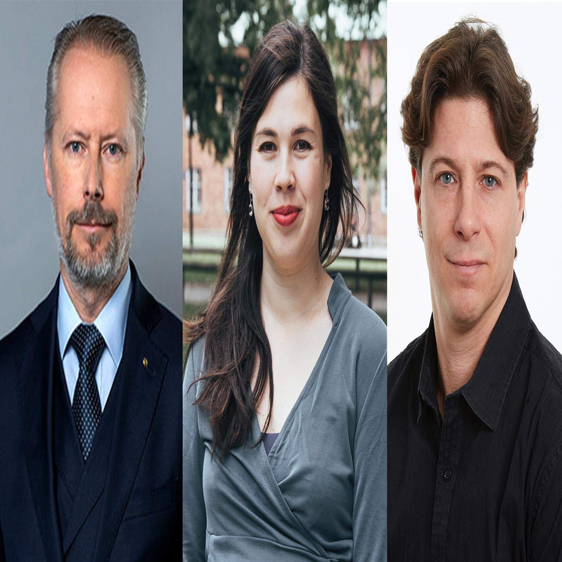 Anders Hall, Louise Corrigan-Konow och Tor Hatlevoll.