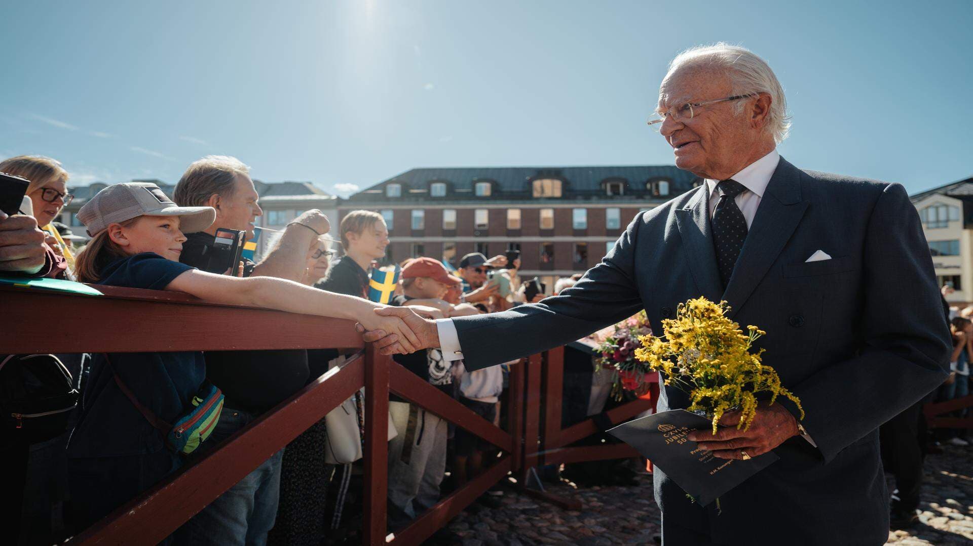 Carl XVI Gustaf.