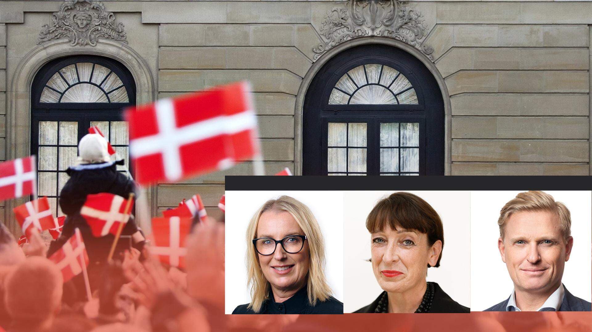 Experterna Brigid Freeman, Gustav Blix och Mia Bernhardsen.