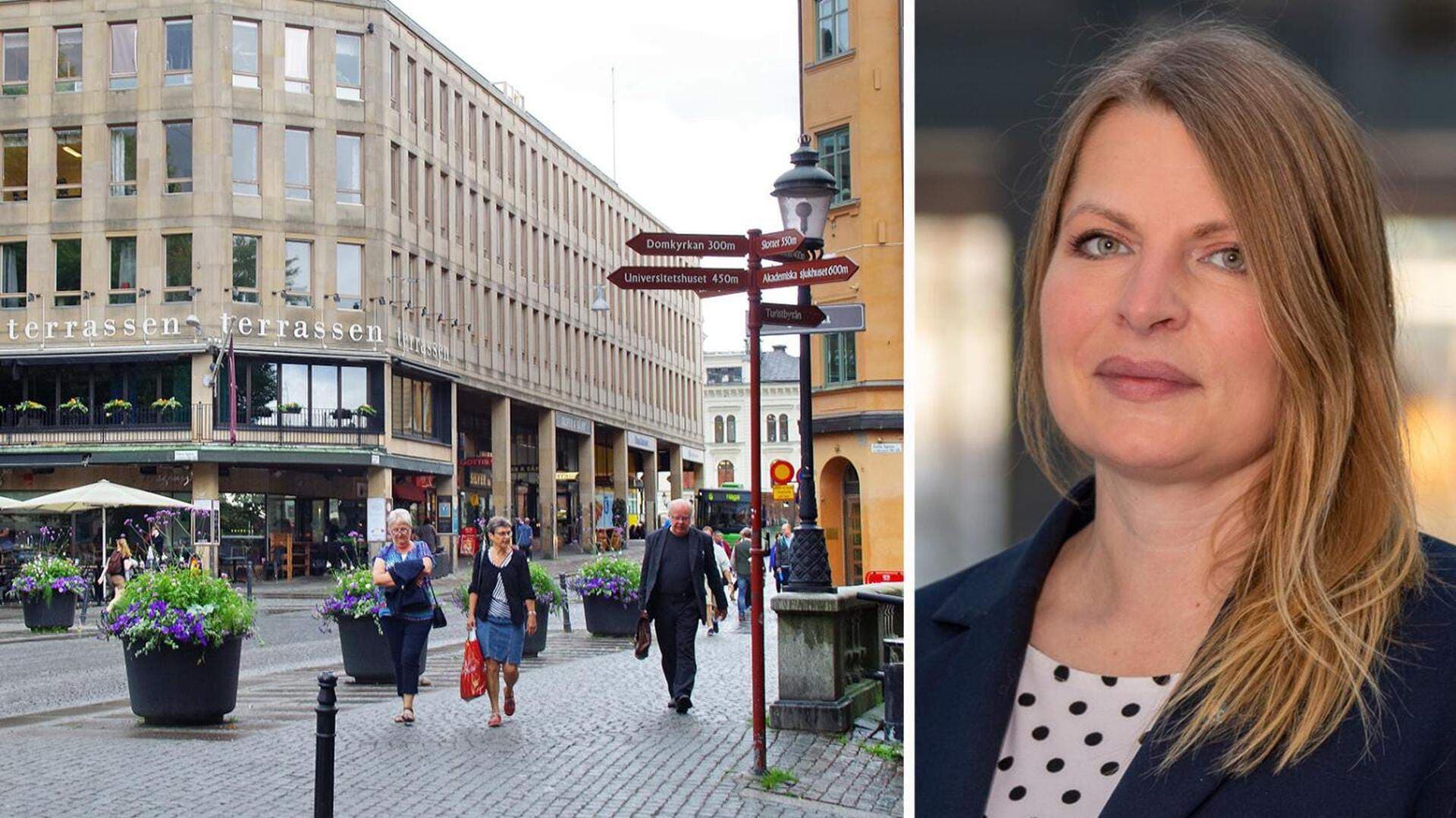 Helena Sköld Lövgren, upphandlingschef i Uppsala.