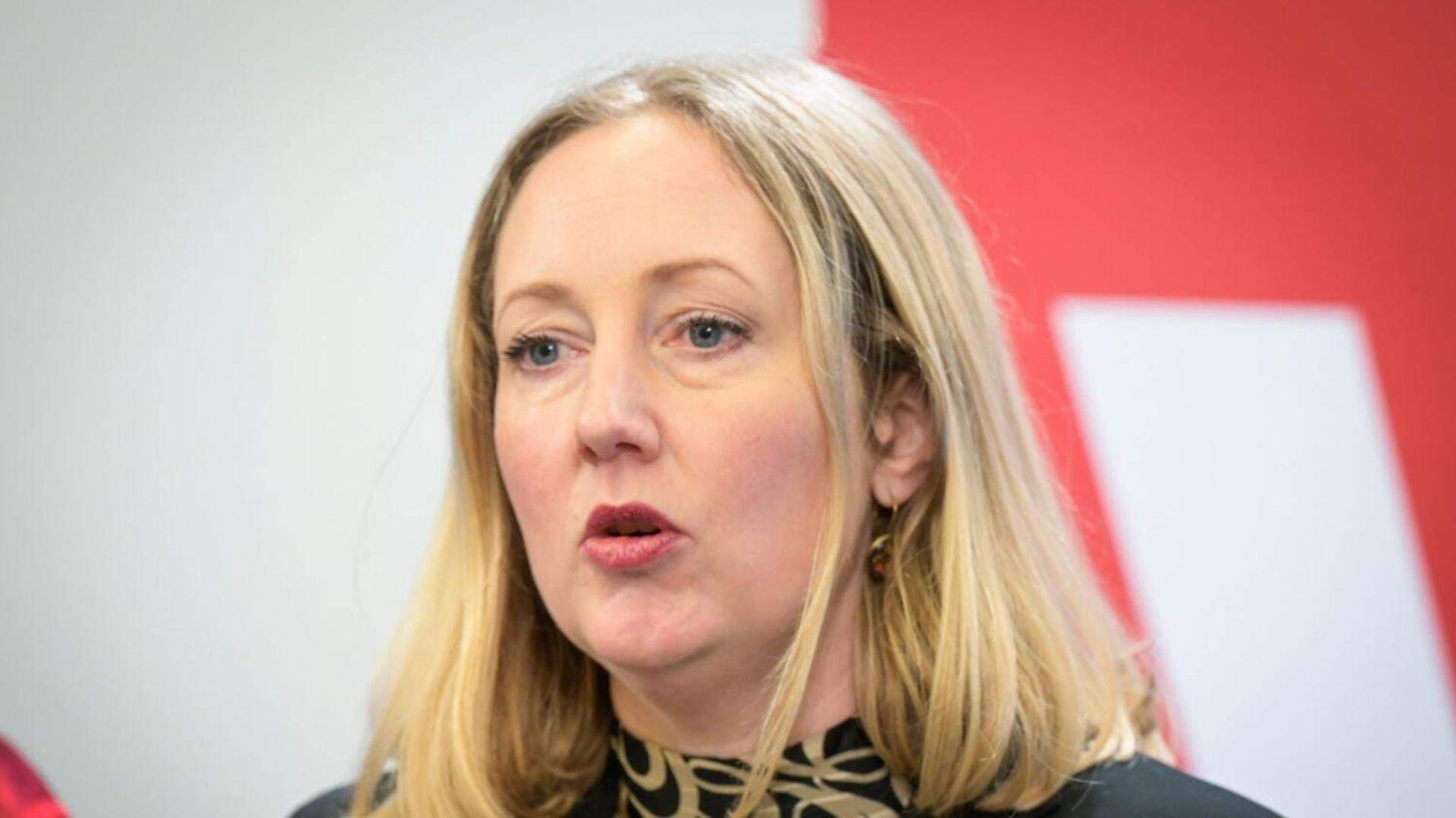 Hanna Gedin, kandidat från Vänsterpartiet till EU-valet.
