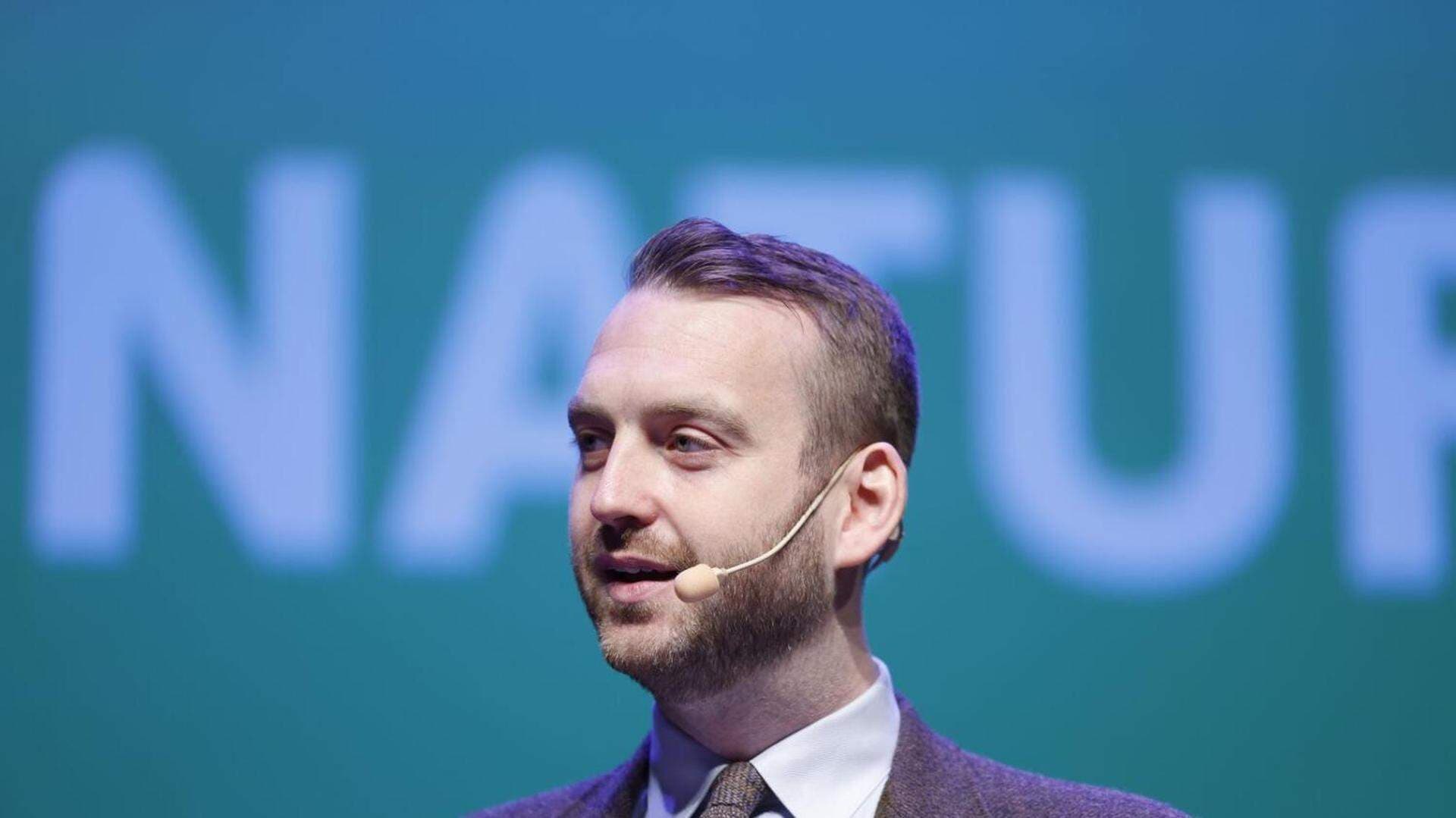 Jakop Dalunde, Europaparlamentariker för Miljöpartiet.