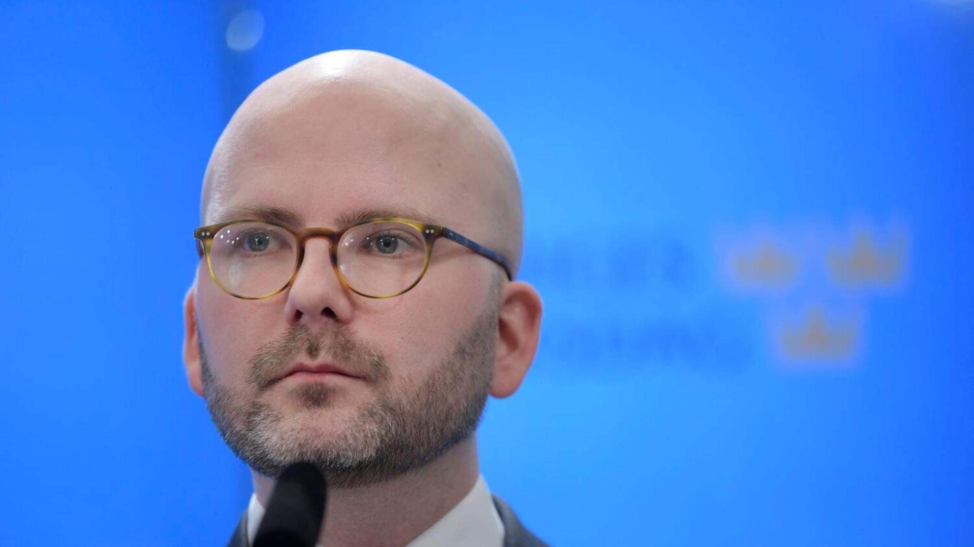 Charlie Weimers, Europarlamentariker för Sverigedemokraterna.