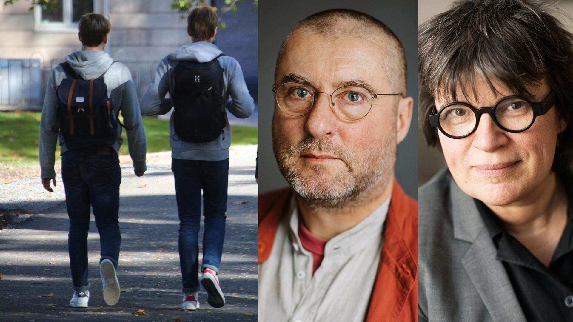 Skolexperter Per Kornhall och Amelie von Zweigbergk