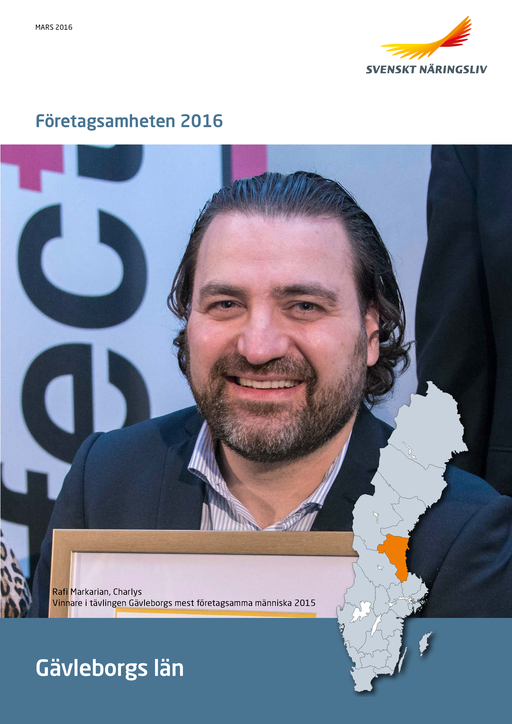Företagsamheten 2016 Gävleborgs län
