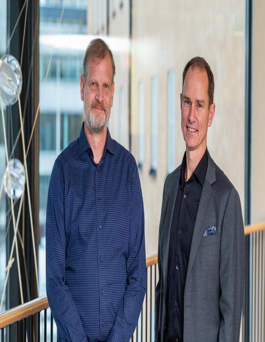 Jan Jäderberg och Peter Roos