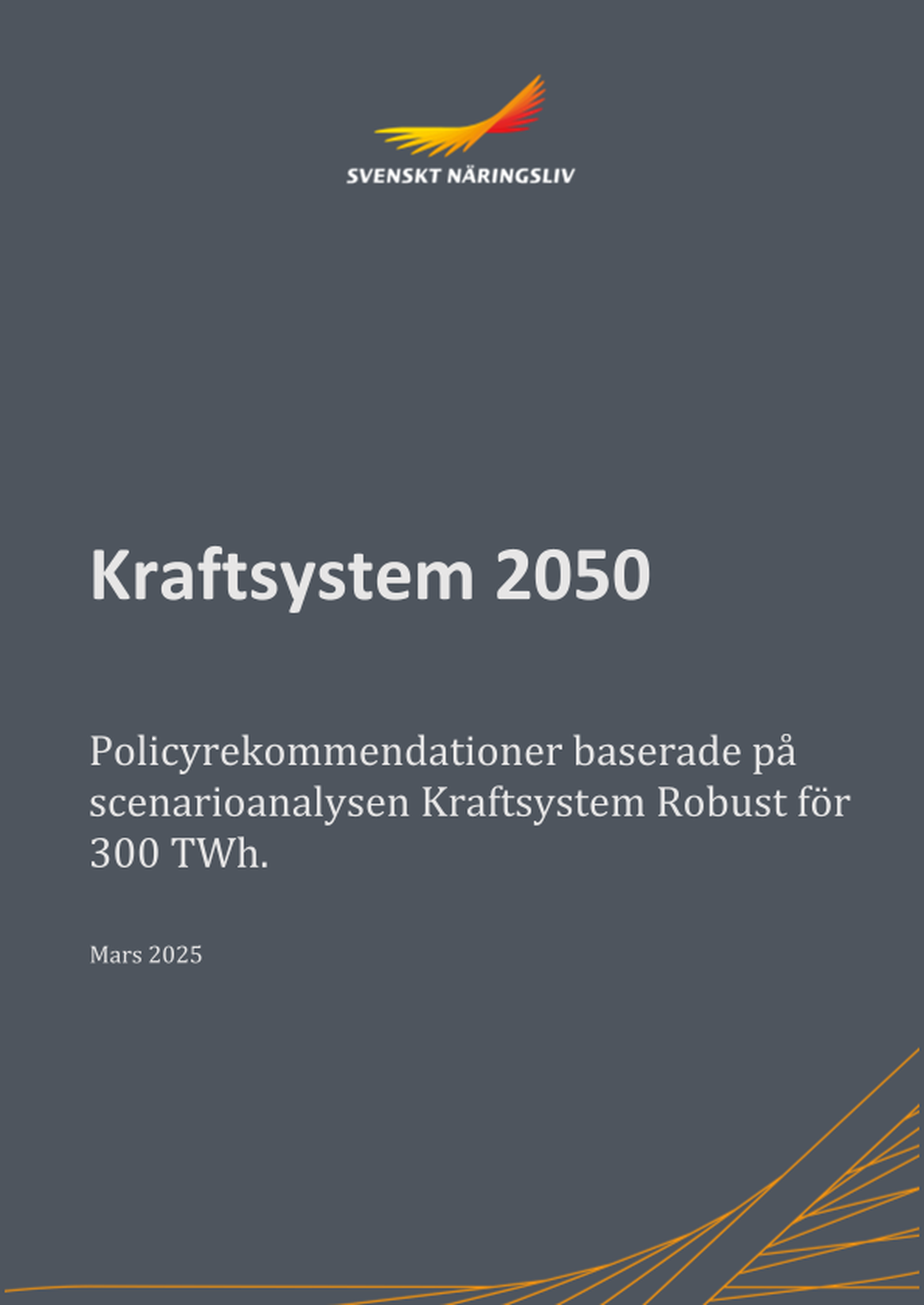 Kraftsystem 2050 - policyrekommendationer