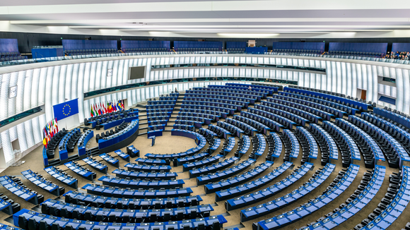 Europaparlamentet insida