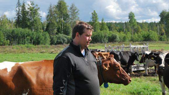 Oskar Jonsson och Anna Brate i Österfärnebo