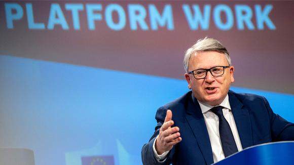 EU:s arbetsmarknadskommissionär Nicolas Schmit