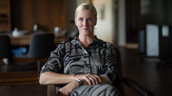 Anna Stellinger, chef för internationella och EU-frågor. 