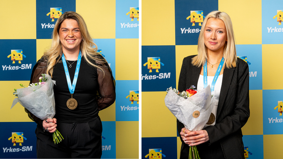Felicia Helgesson och Thea Viitala