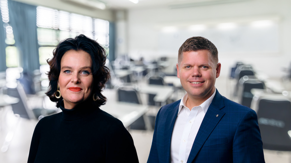 Johan Olsson och Ulrica Bennesved