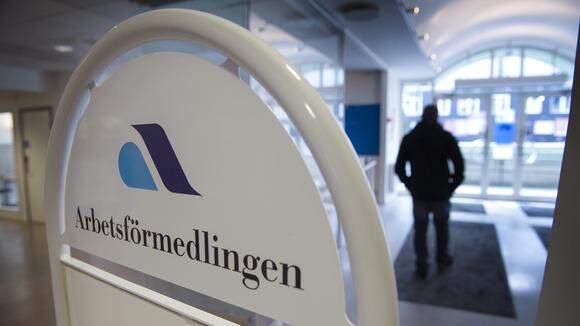 Skylt Arbetsförmedlingen
