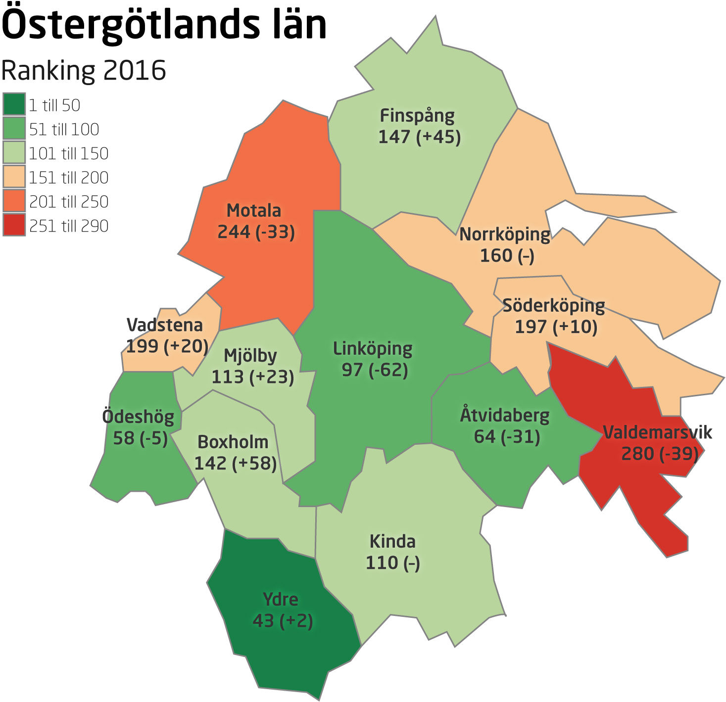 östergötlands Län Karta | Karta