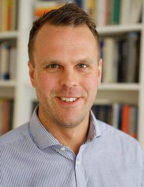 Johannes Crona, regionchef på Ung Företagsamhet Stockholmsregionen.