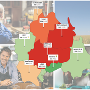 Bättre företagsklimatsranking för Uppsalaregionens kommuner 2025