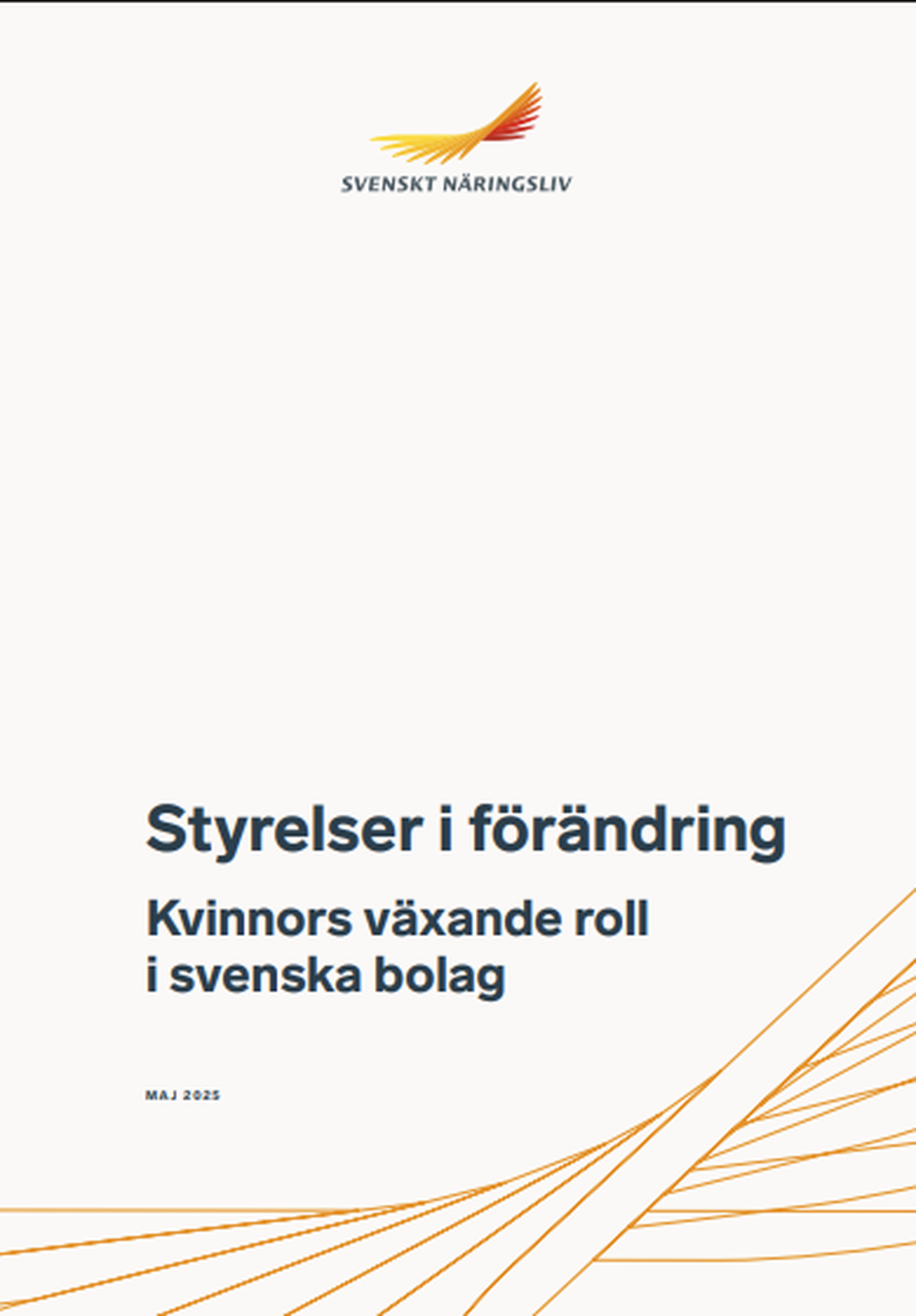 Styrelser i förändring - kvinnors växande roll i svenska bolag