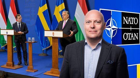 Johan Sjöberg, säkerhets- och försvarspolitisk rådgivare, och Nato.